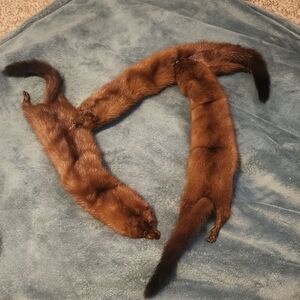 Vintage 3 Piece Fur Collar